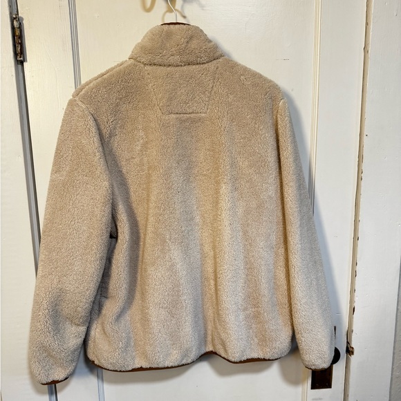 Carhartt Tan and Cream Fleece Pullover - Picture 4 of 5